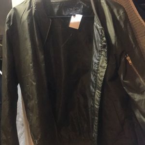 Army Green Bomber Jacket